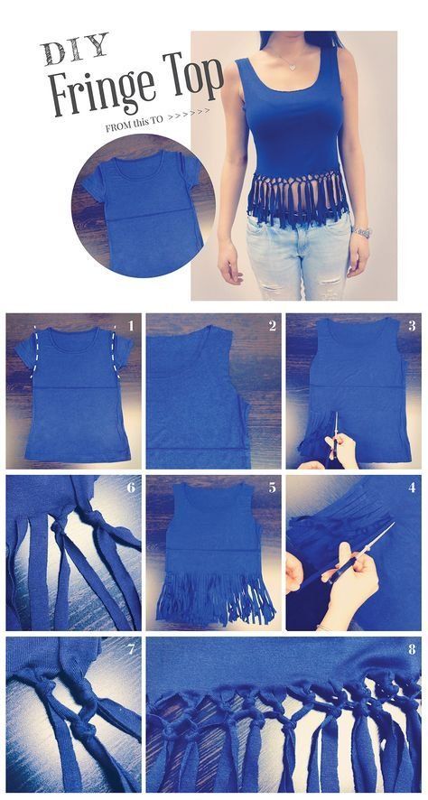 15 DIY Clothes For Summer upcycle ideas