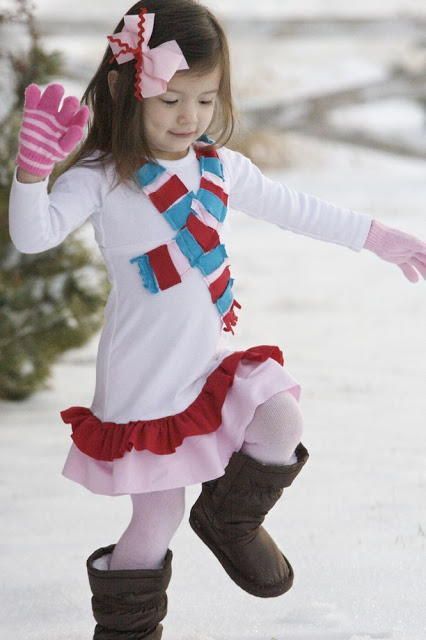 Winter Wonderland Dress -   15 DIY Clothes Winter kids ideas