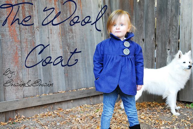 The Wool Coat Tutorial || Shwin&Shwin -   15 DIY Clothes Winter kids ideas