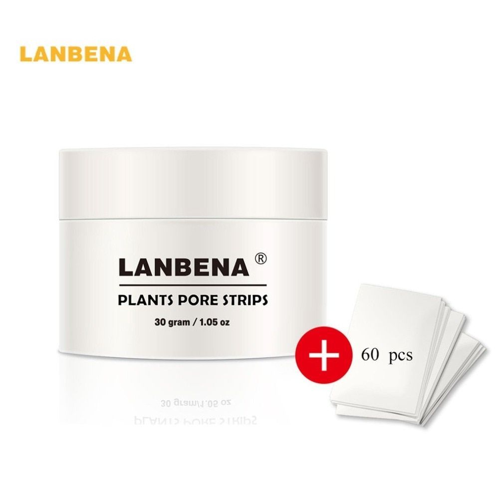 LANBENA 60Pcs Nose Blackhead Remover Deep Cleansing Nose Mask Pore Strip Black Head Peeling Mask Skin Care Best Selling – Linh's Corner -   15 skin care Blackheads watches ideas