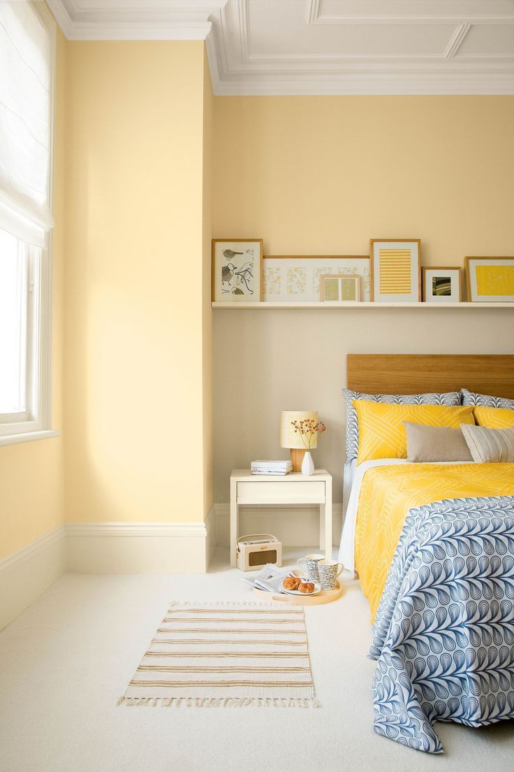 7 yellow bedroom ideas to brighten your space just in time for spring -   16 room decor Yellow bedroom ideas