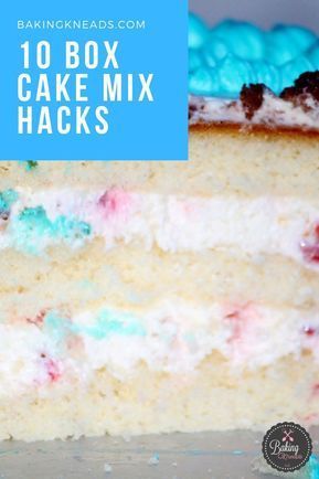 10 Box Cake Mix Hacks (How to Improve a Boxed Cake Mix) - Baking Kneads, LLC -   17 cake Easy box ideas