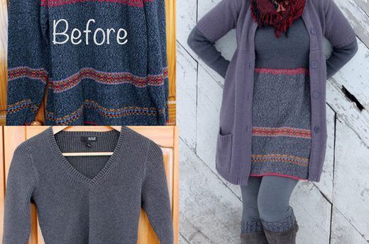 19 Clever Ways to Refashion Your Clothes | eHow.com -   17 DIY Clothes Sweater link ideas