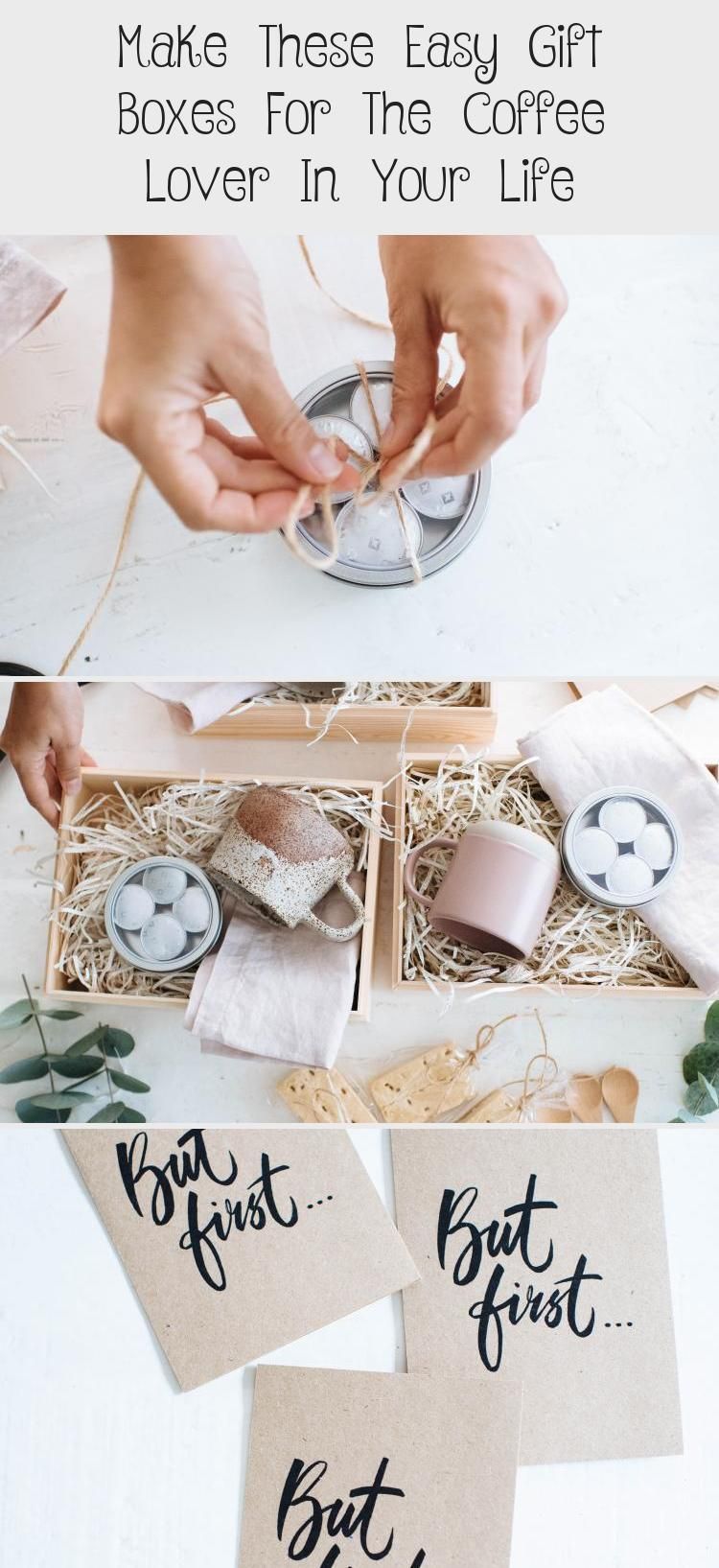 Make These Easy Gift Boxes For The Coffee Lover In Your Life - Ella's Home Blog -   17 diy projects For Couples friends ideas
