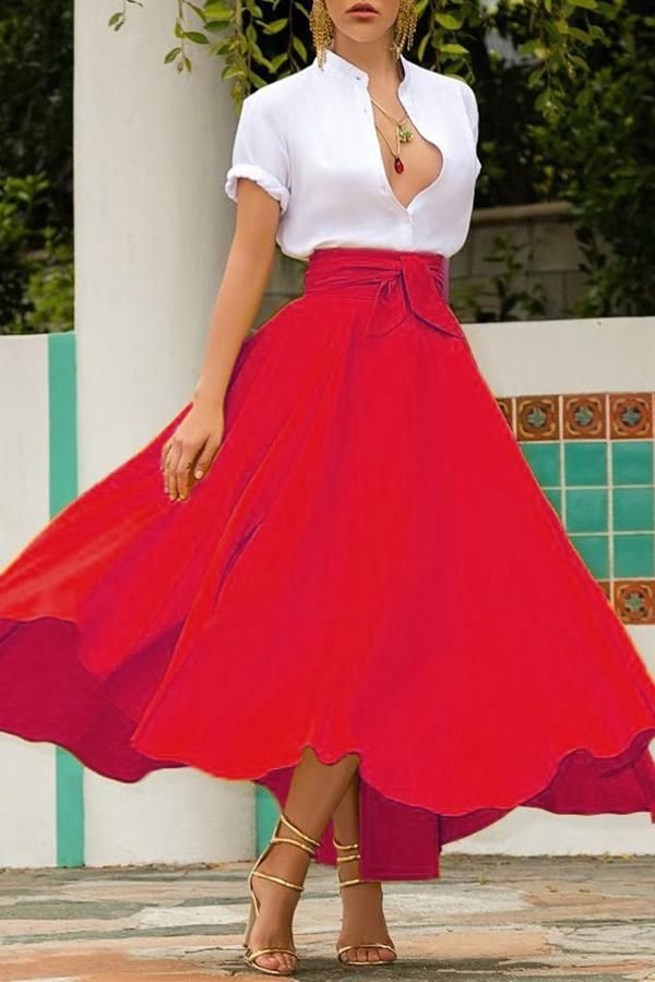 17 dress Red skirts ideas
