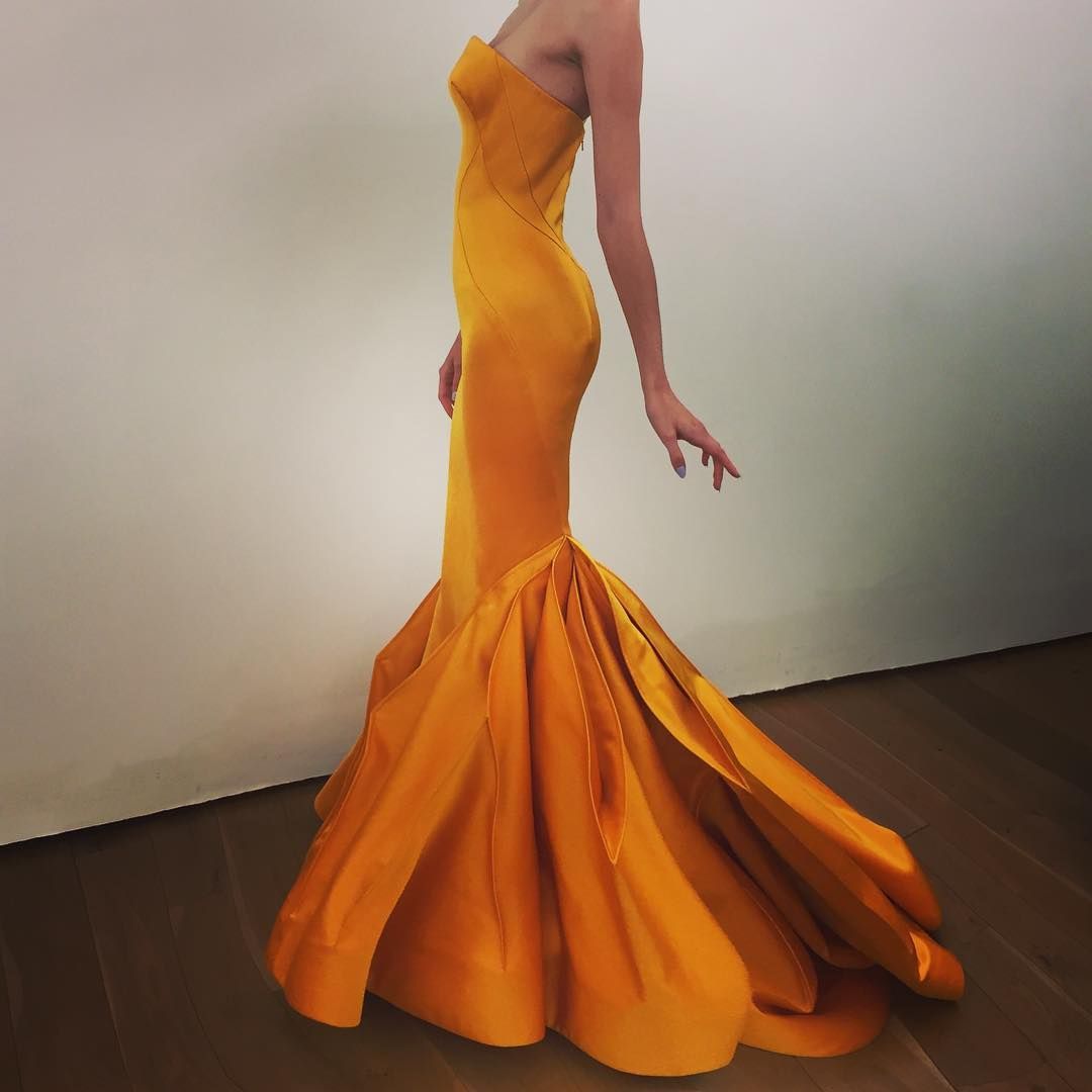 Mermaid Prom Dress,Stapless Prom Dress,Fashion Prom Dress,Sexy Party Dress,Custom Made Evening Dress -   17 dress Yellow awesome ideas