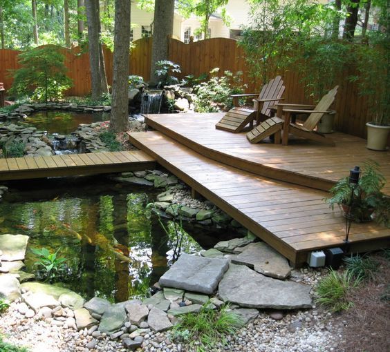 73 Backyard and Garden Pond Designs And Ideas -   17 garden design Backyard fish ponds ideas