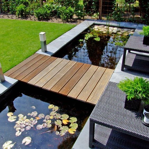 Top 50 Best Backyard Pond Ideas - Outdoor Water Feature Designs -   17 garden design Backyard fish ponds ideas