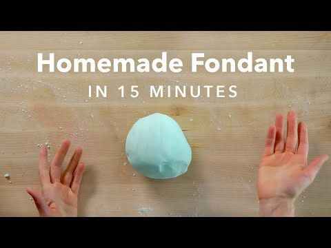 How to Make Homemade Marshmallow Fondant in Just 15 Minutes -   18 cake Fondant products ideas