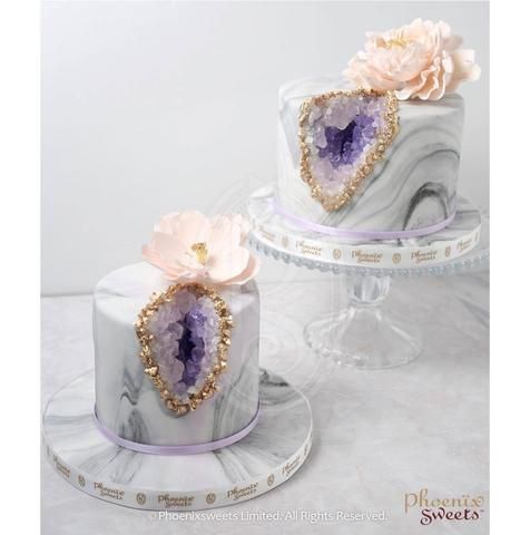 Fondant Cake - Amethyst Cake -   18 cake Fondant products ideas