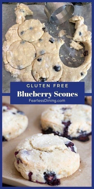 The Best Gluten Free Blueberry Scones - Fearless Dining -   18 desserts Gluten Free glutenfree ideas