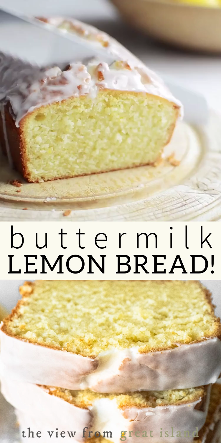 Delicious Lemon Buttermilk Bread -   18 desserts Lemon quick bread ideas