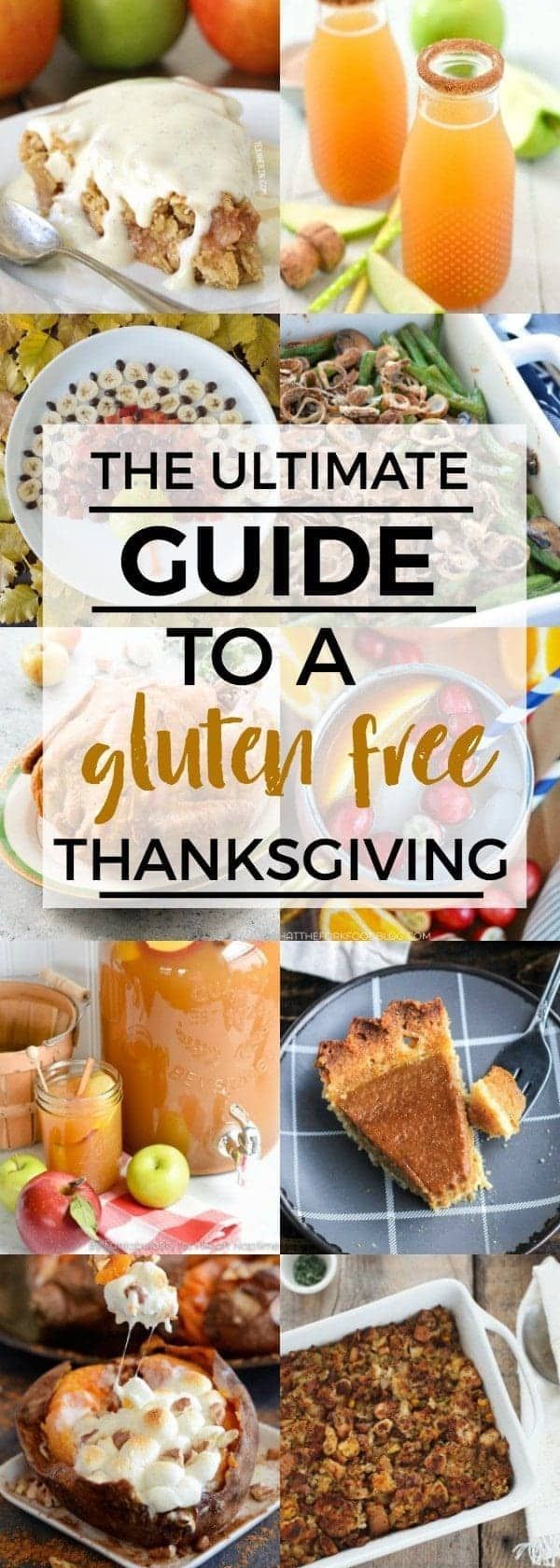 An Easy Guide to a Gluten Free Thanksgiving Menu - What the Fork -   18 gluten free holiday Recipes ideas