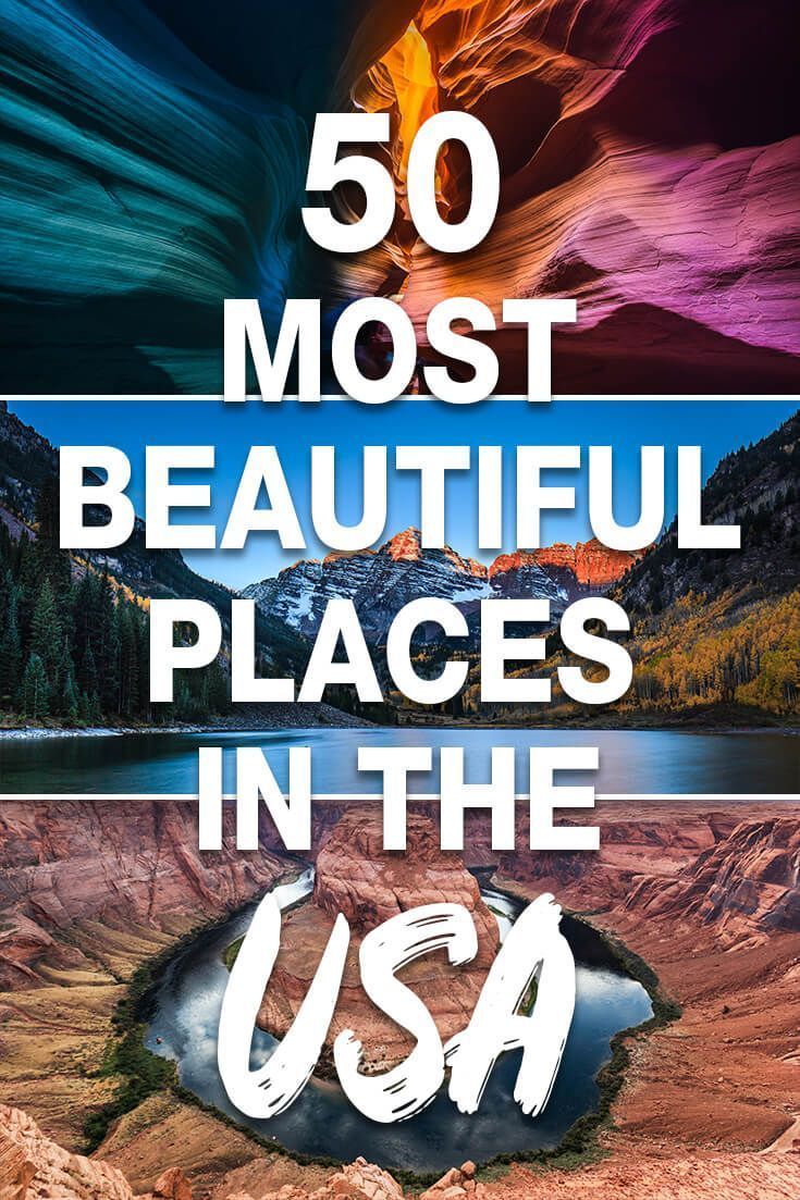 50 Most Beautiful Places In The US To Visit In Your Lifetime -   18 travel destinations Cities beautiful ideas
