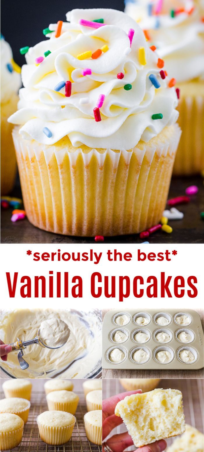 Vanilla Cupcakes (How to Make Cupcakes) -   19 desserts vanilla ideas