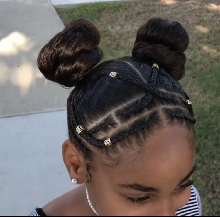 Natural hair updo styling for black women to style their hair at home. -   19 hairstyles Natural braids ideas