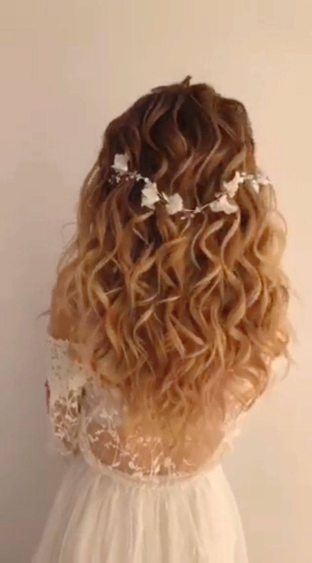 Wedding headpiece. Floral headpiece.Silk floral hair vine -   19 hairstyles Wedding natural ideas