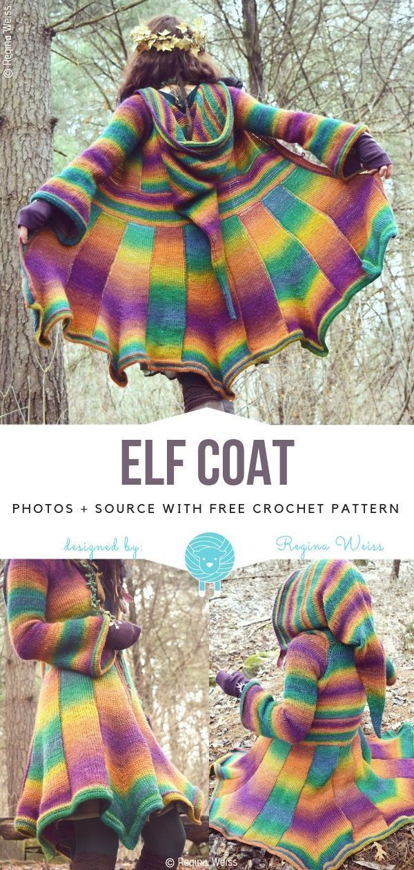 Elf Coat Free Crochet Pattern -   19 knitting and crochet posts ideas