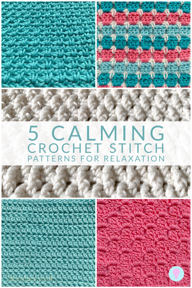 5 Mindful Crochet Stitch Patterns -   19 knitting and crochet posts ideas