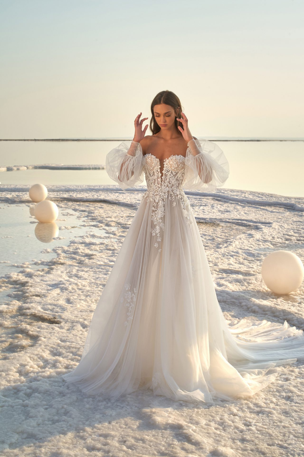 Lee Grebenau Fall 2020 Bridal Collection -   19 wedding Gown with sleeves ideas