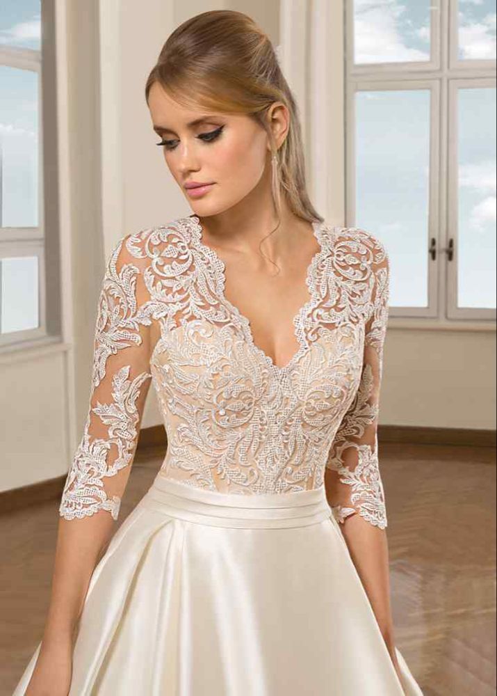 19 wedding Gown with sleeves ideas