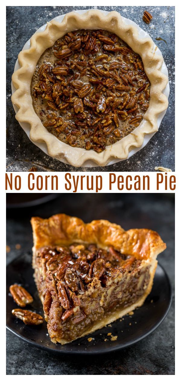 No Corn Syrup Pecan Pie made with real maple syrup! -   20 desserts Coconut maple syrup ideas