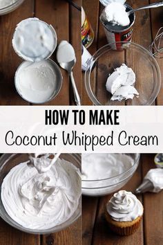 How To Make Whipped Coconut Cream » LeelaLicious -   20 desserts Coconut maple syrup ideas