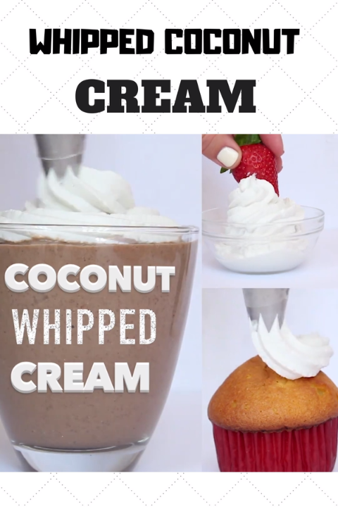 Whipped Coconut Cream -   20 desserts Coconut maple syrup ideas