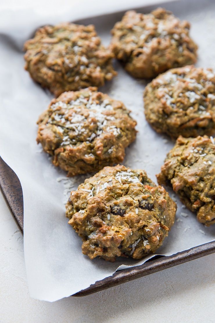 Paleo Morning Glory Cookies -   20 desserts Coconut maple syrup ideas