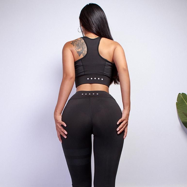 Yoga Set  Women Sportswear High Elasticity + High Waist Pants -   21 fitness Femme legging ideas