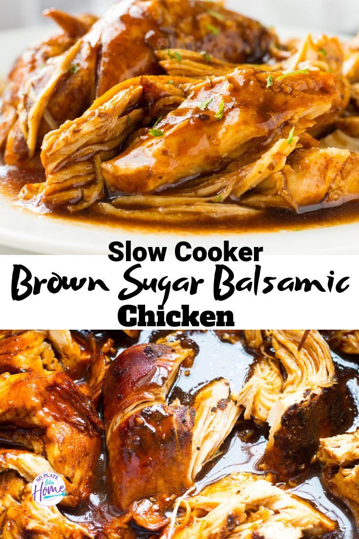 Slow Cooker Brown Sugar Balsamic Chicken -   21 healthy recipes For Two brown sugar ideas