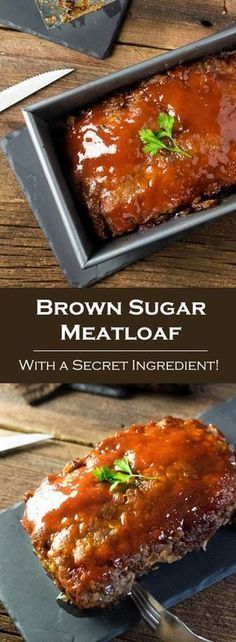 Brown Sugar Meatloaf - With a Secret Ingredient - Fox Valley Foodie -   21 healthy recipes For Two brown sugar ideas