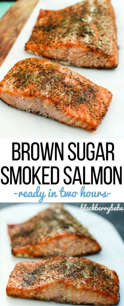 Brown Sugar Smoked Salmon - Easy Smoked Salmon Recipe + Rub! -   21 healthy recipes For Two brown sugar ideas