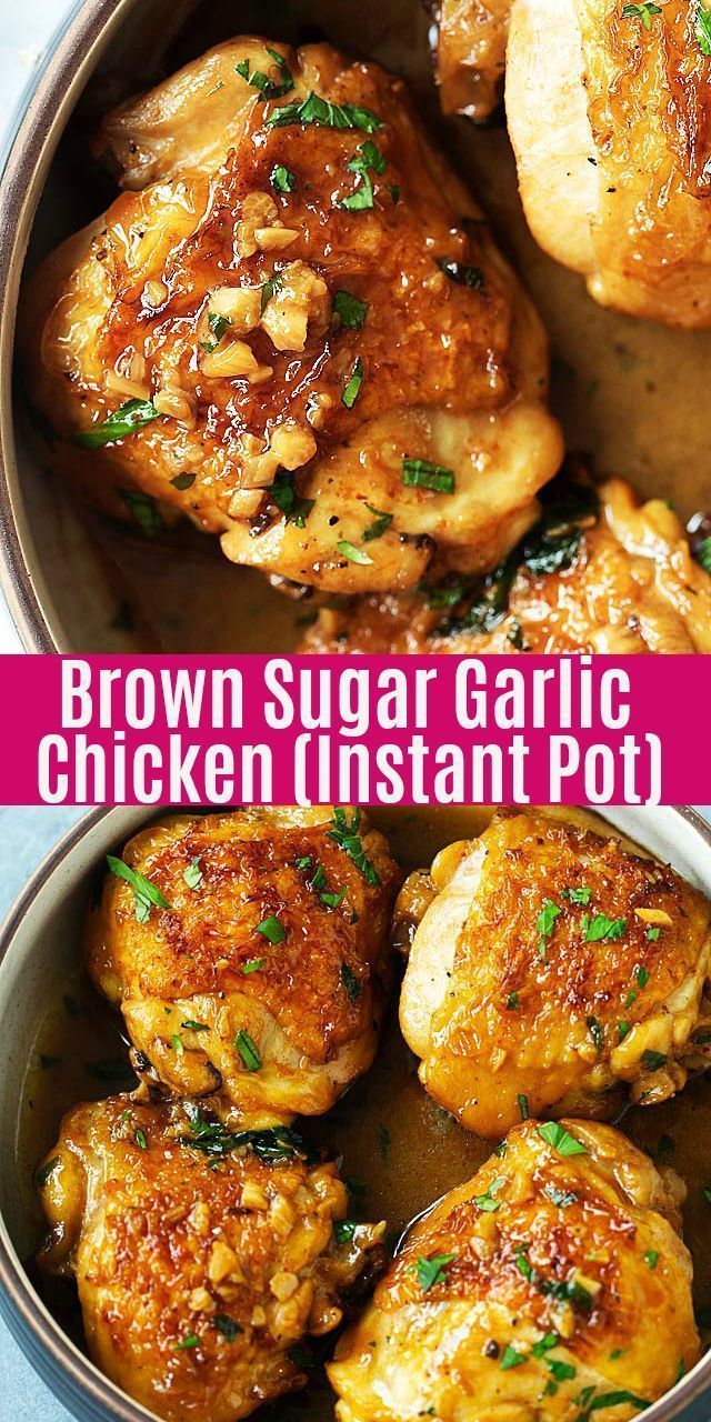 Instant Pot Brown Sugar Garlic Chicken (10 Mins Recipe) - Rasa Malaysia -   21 healthy recipes For Two brown sugar ideas