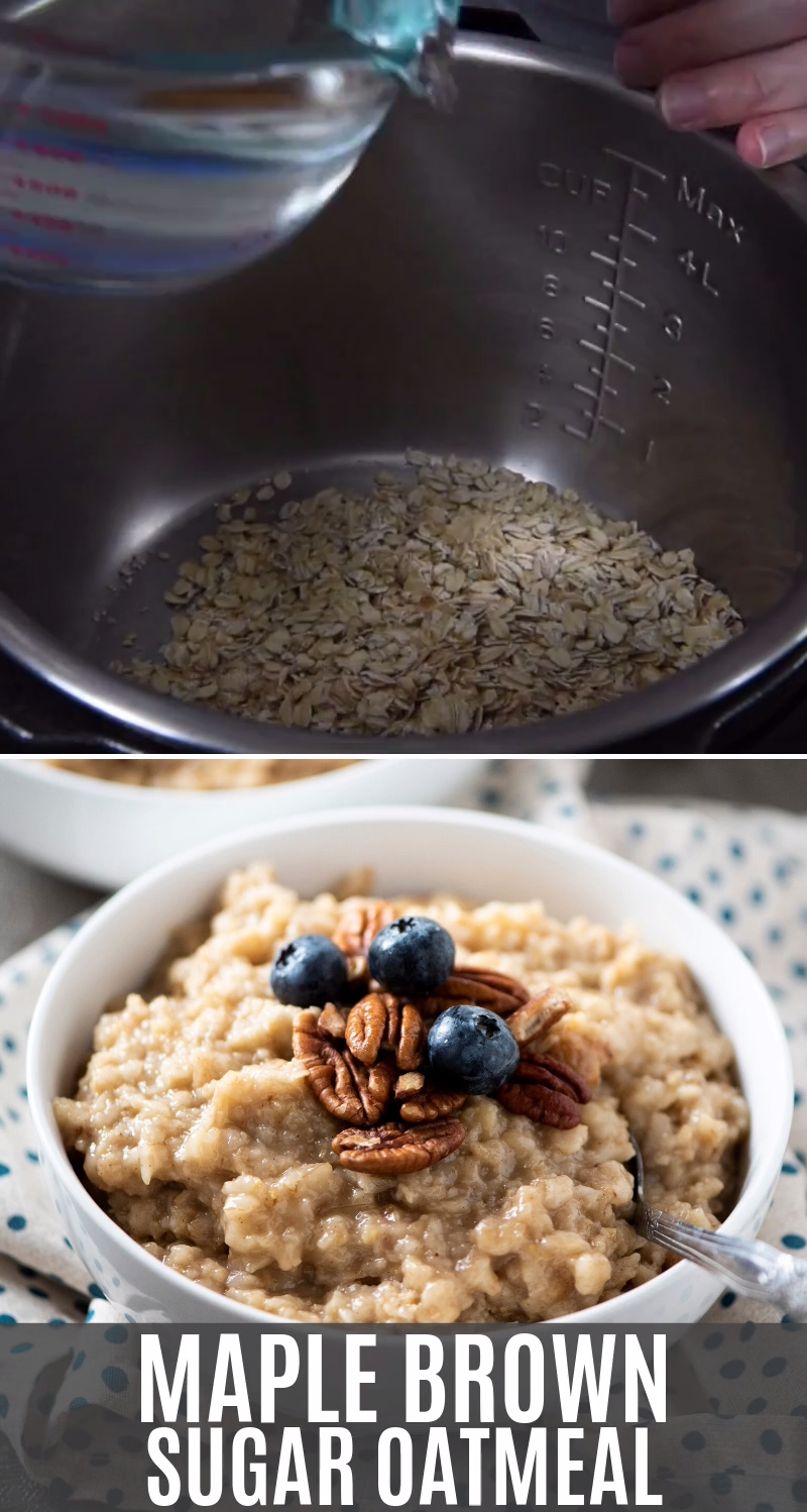 Perfectly Cooked Maple Brown Sugar Oatmeal -   21 healthy recipes For Two brown sugar ideas