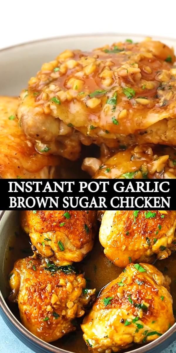 INSTANT POT BROWN SUGAR GARLIC CHICKEN -   21 healthy recipes For Two brown sugar ideas