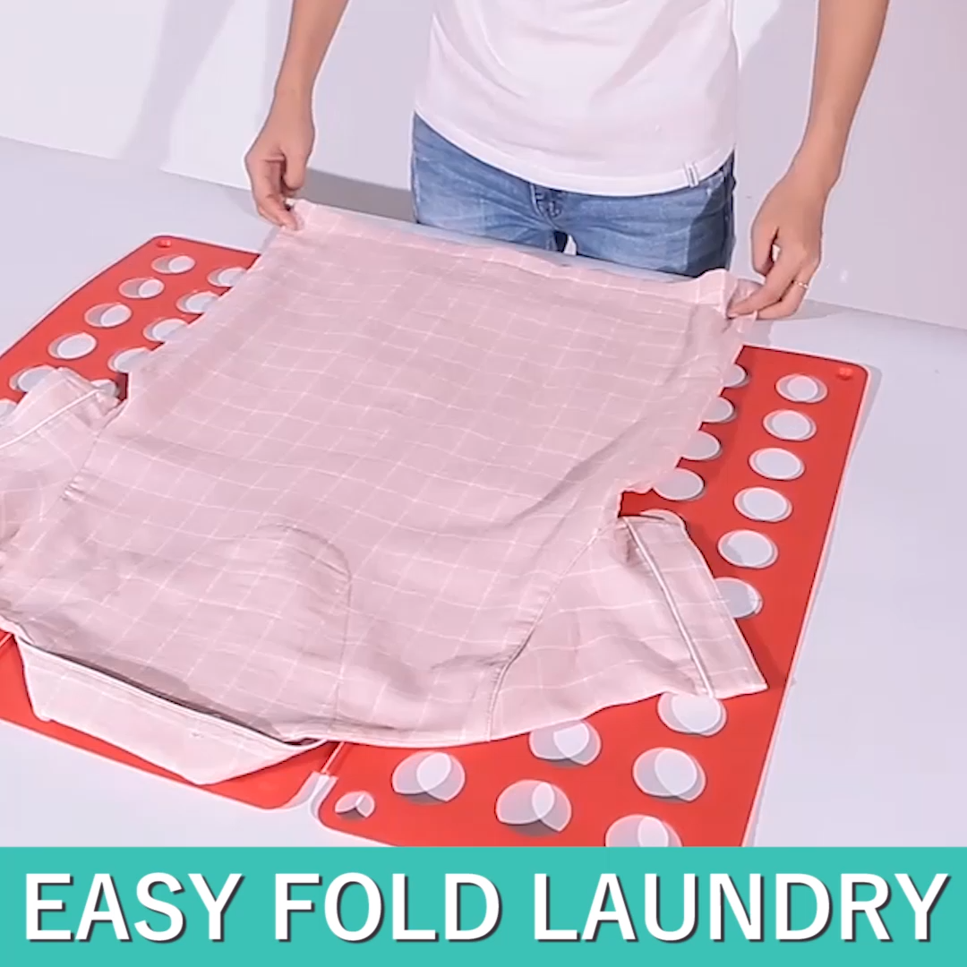 Easy Fold Closet Organizer - Folding Clothes Was Never This Easy & Fun! -   23 DIY Clothes Videos closet ideas