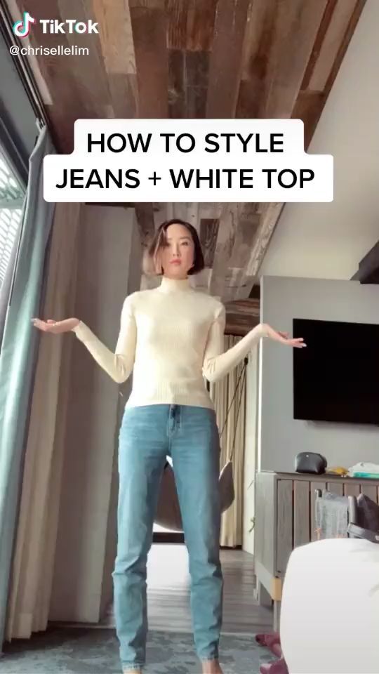 How to Style White Shirt and Jeans Fashion Tips TikTok -   23 DIY Clothes Videos closet ideas