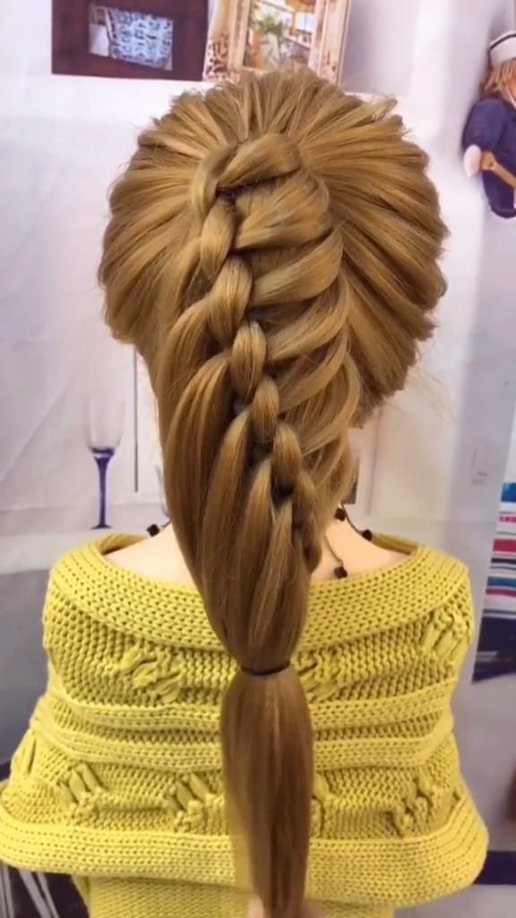 Very, very simple hairstyle, one minute can learn Personal Shawl Hair Style women -   24 hairstyles Videos women ideas