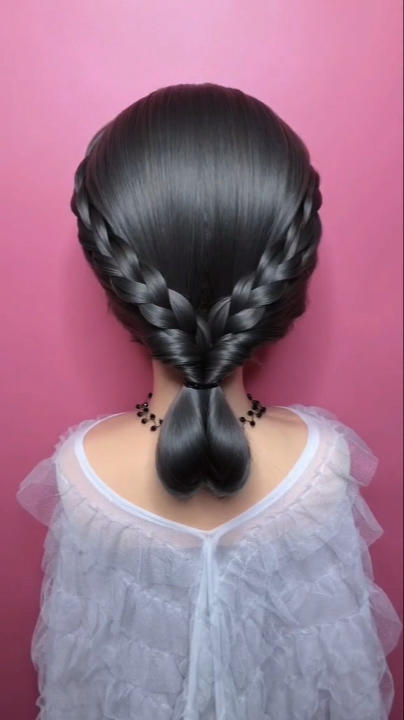 Braided hairstyle for long hair video tutorial simple and beautiful -   24 hairstyles Videos women ideas