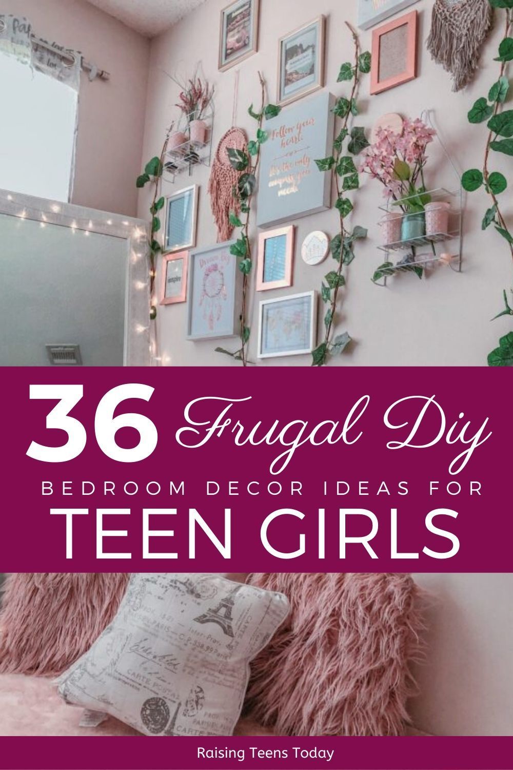DIY Bedroom Decor Ideas for Teen Girls -   11 room decor For Teen Girls crafts ideas