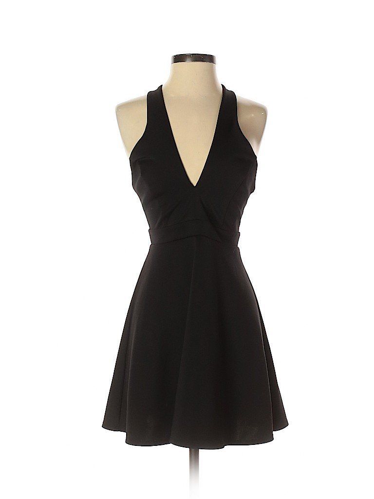 Forever 21 Cocktail Dress - Party: Black Solid Dresses - Used - Size Small -   15 dress Party forever 21 ideas