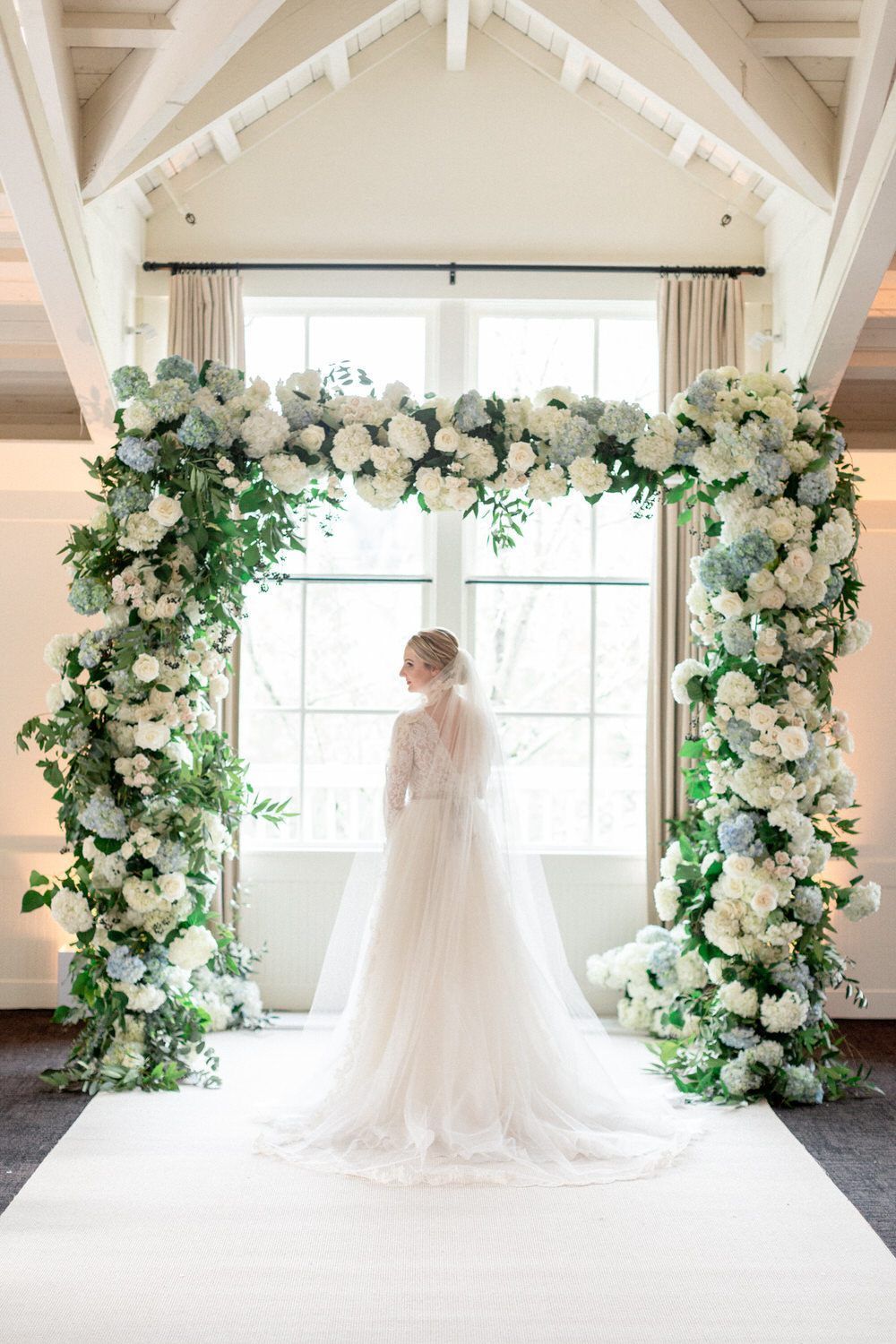 15 wedding Blue arch ideas