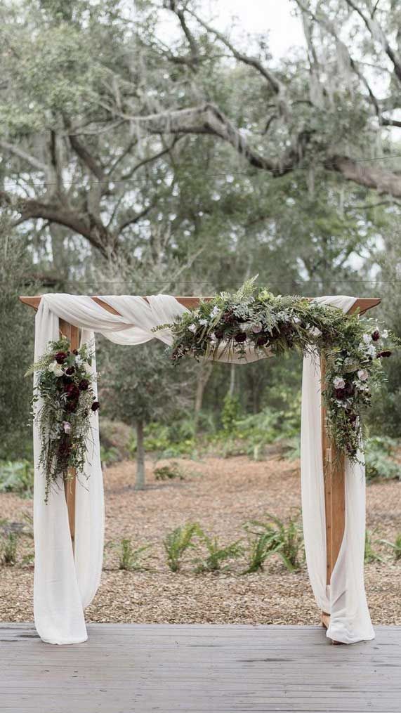 8 Stunning greenery wedding arches and Wedding Altar decorations -   15 wedding Blue arch ideas