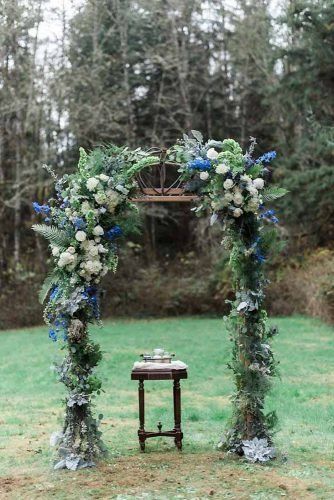 Pantone Color of the Year For Classic Blue Wedding | Wedding Forward -   15 wedding Blue arch ideas