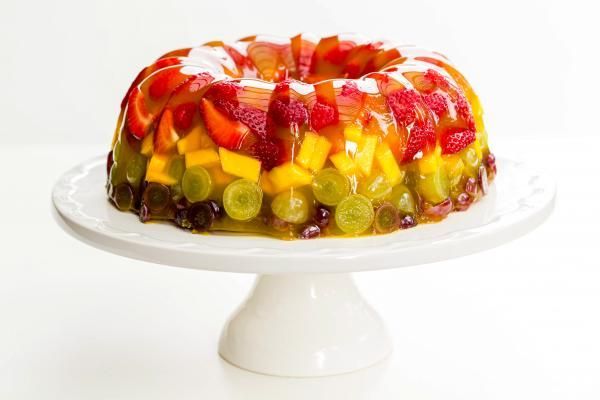 Jello Fruit Cake Dessert - Momsdish -   17 cake Fruit mom ideas