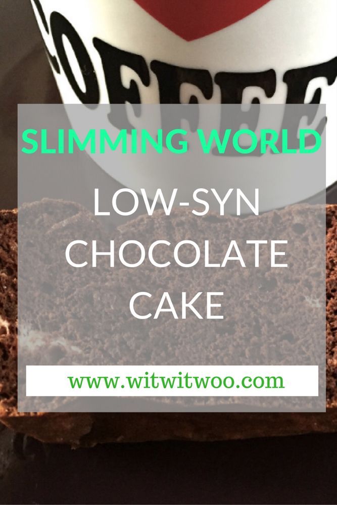 Slimming World Chocolate Cake - WitWitWoo -   17 cake Healthy slimming world ideas