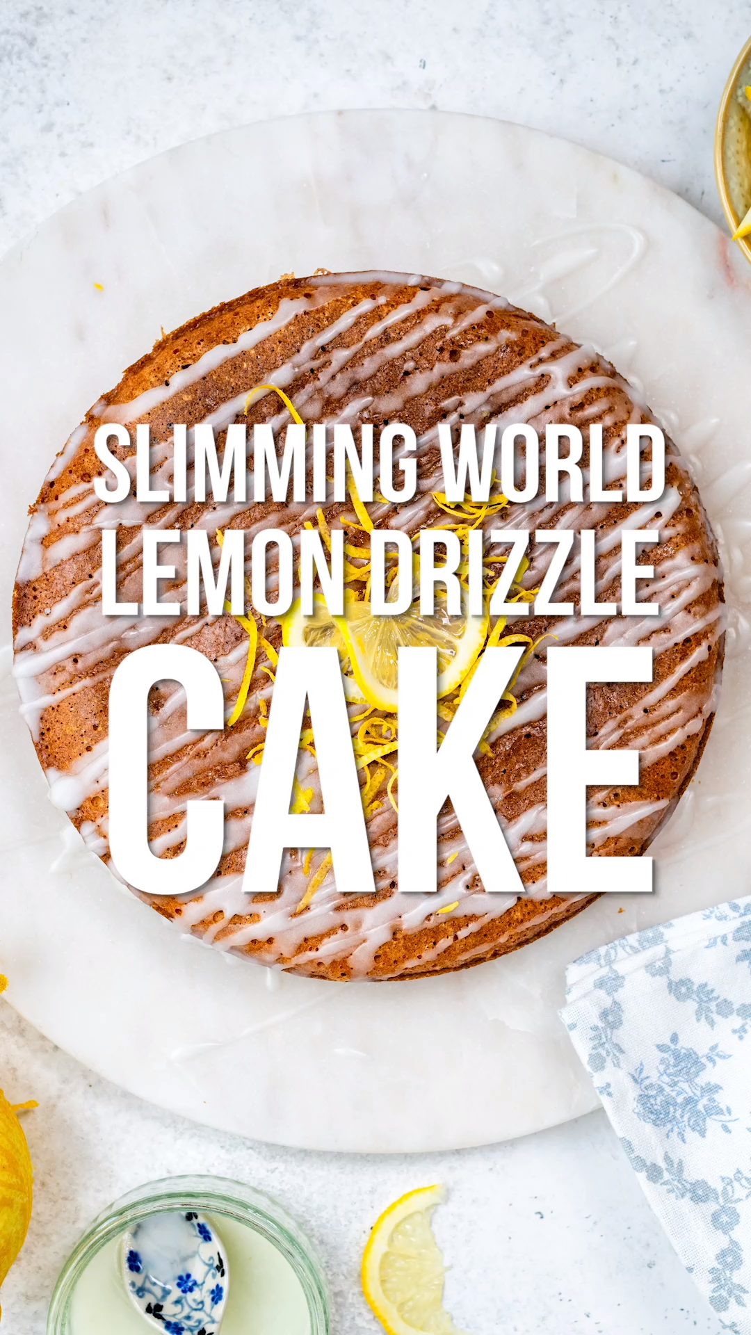 Slimming World Lemon Cake -   17 cake Healthy slimming world ideas
