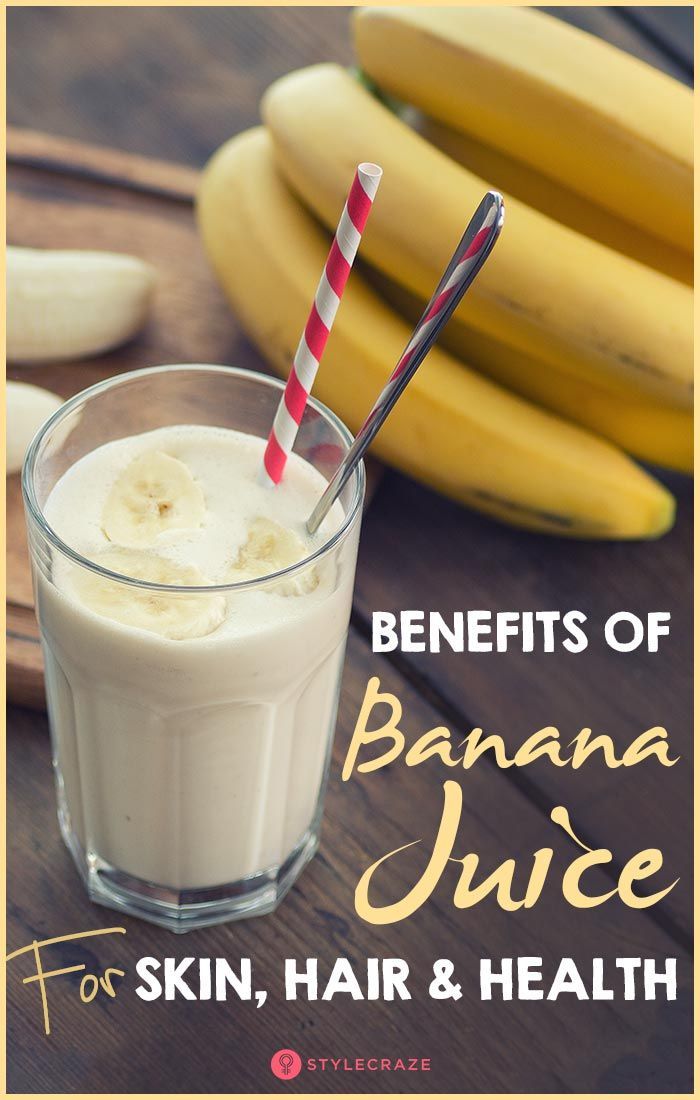 6 Amazing Benefits and Uses Of Banana Juice For Skin, Hair and Health -   17 diet Juice bananas ideas