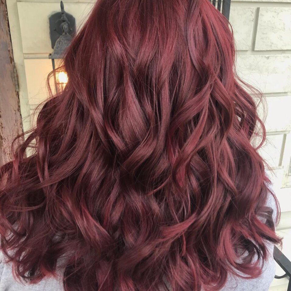 Dark Red Hair Color Looks That Are Trending This Year -   17 hair White red ideas
